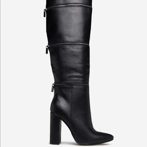 Black Over the Knee Boots